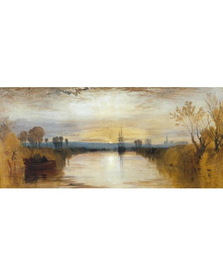 william turner impresionista canal chichester panoramico Cuadros Horizontales