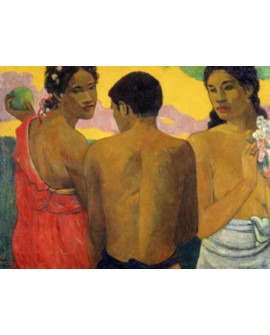 paul gauguin impresionista etnico 3 tahitianos