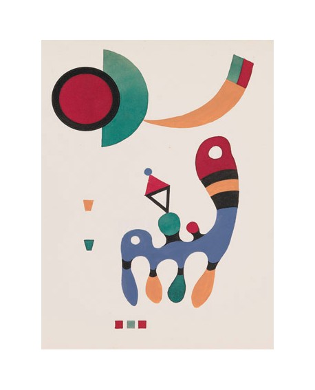 VASSILY KANDINSKY CUADRO ABSTRACTO MURAL 7 POEMAS VERTICAL Home