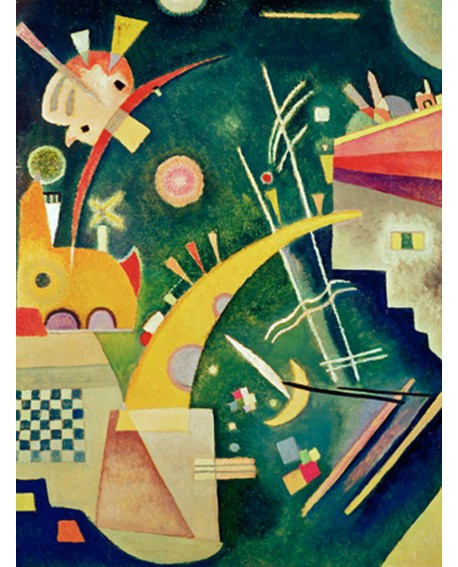 VASSILY KANDINSKY CUADRO MURAL HORNFORM VERTICAL Home