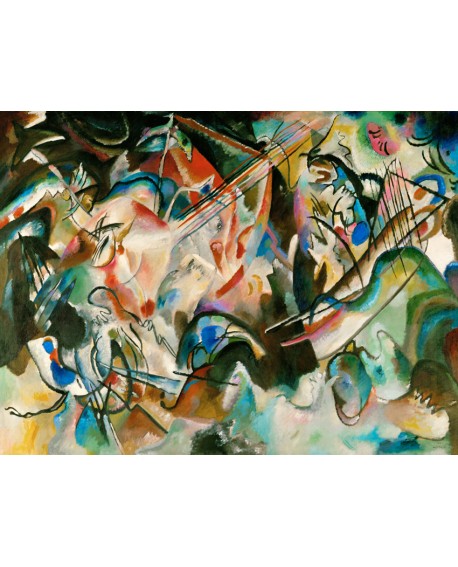VASSILY KANDINSKY CUADRO ABSTRACTO MURAL COMPOSICION 6 Home