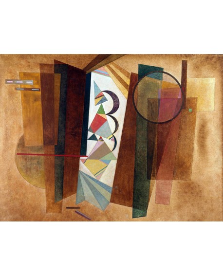 VASSILY KANDINSKY ABSTRACTO MURAL DESARROLLO MARRON Home