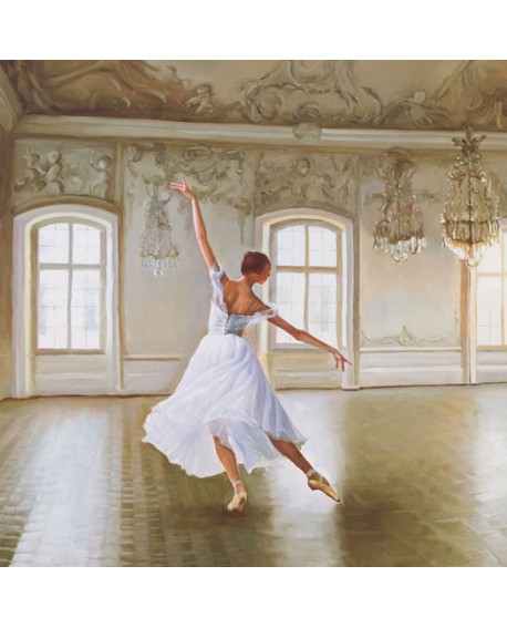 BENSON CUADRO MURAL BAILE BALLET BAILARINA SALON CUADRADO Home