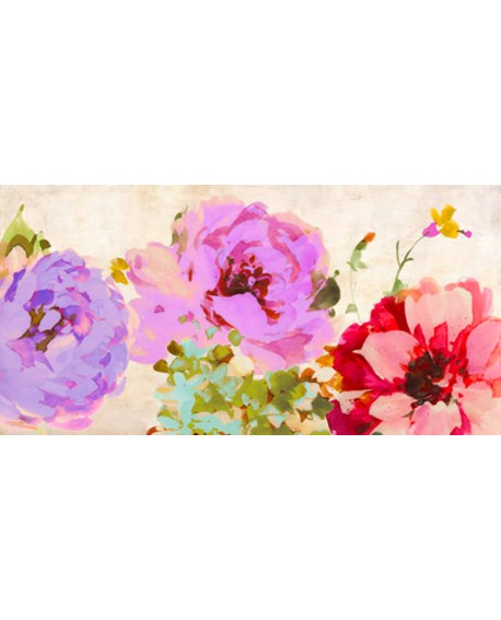 kelly parr cuadro mural cabecero flores bonitas 2 Cuadros Horizontales