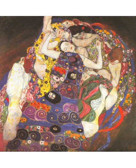Gustav Klimt - La virgen The Virgin - impresionista cuadro reproduccion Home